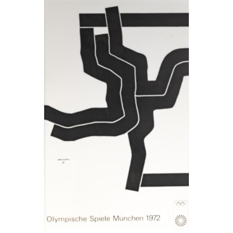 Bild 3 zu Objekt, 7 artist posters 'Olympic Games Munich 1972', 1972, Josef Albers,Horst Antes,Eduardo Chillida,Allan D'Arcangelo,Hans Hartung,Marino Marini,Serge Poliakoff, 177C 710