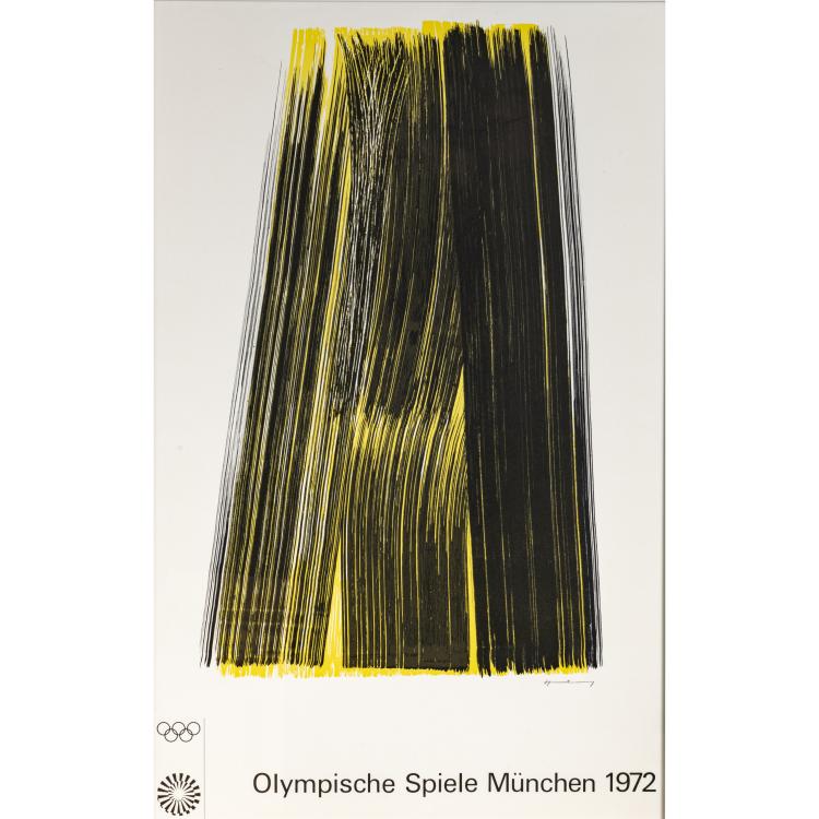 Bild 4 zu Objekt, 7 artist posters 'Olympic Games Munich 1972', 1972, Josef Albers,Horst Antes,Eduardo Chillida,Allan D'Arcangelo,Hans Hartung,Marino Marini,Serge Poliakoff, 177C 710