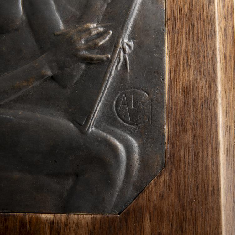 Bild 1 zu Objekt, Plakette 'Le Dessin', 1894, Alexandre Charpentier, 176C 503