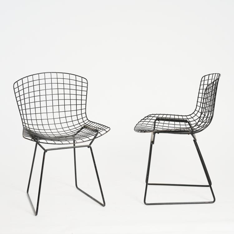 Hauptbild zu Objekt, Two chairs '420', 1952, Harry Bertoia, Knoll International, New York, 177A 164