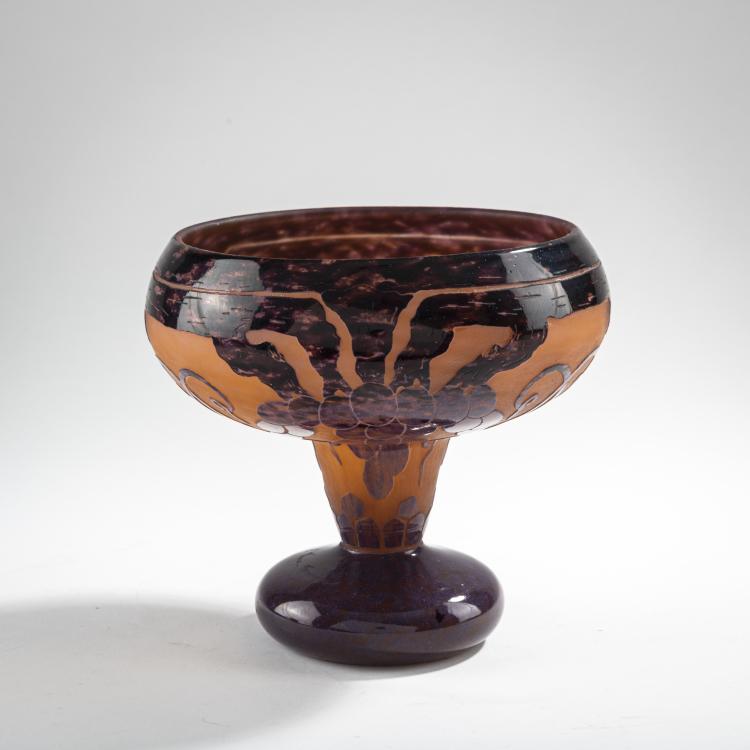 Bild 1 zu Objekt, 'Raisins' vase, 1918-20, Schneider, Epinay-sur-Seine, 176C 458