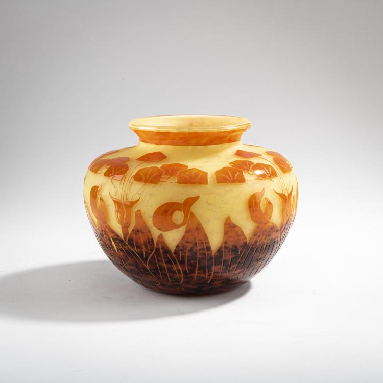 Hauptbild zu Objekt, Vase 'Yucca', 1925-27, Schneider, Epinay-sur-Seine, 176C 468