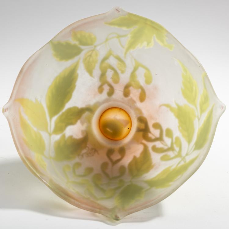 Bild 2 zu Objekt, Bowl 'Erable &agrave; feuilles de fr&ecirc;ne', 1928-36, Gall&eacute;, Nancy, 176C 426