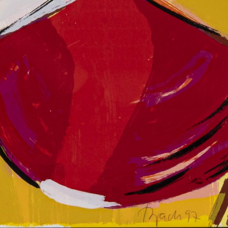 Bild 1 zu Objekt, 'Frau mit Herz', 1997, Elvira Bach, 177C 714