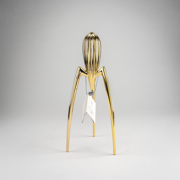 Bild 1 zu Objekt, 'Juicy Salif GD' citrus juicer, 1990, Philippe Starck, Alessi, Crusinallo, 176B 337