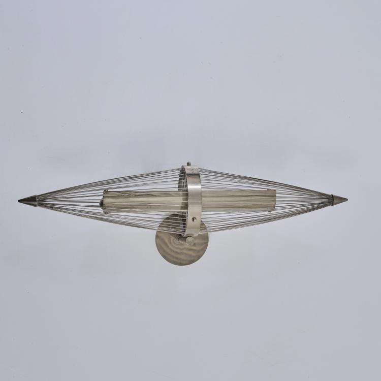 Bild 1 zu Objekt, Wall light, c. 1989, Leonard Ballweg, Industrial Design, M&uuml;nchen / Munich, 177A 448
