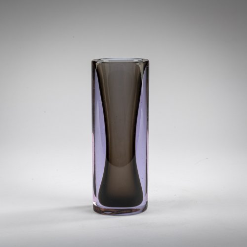 'Sommerso grigio violetto' vase, 1957