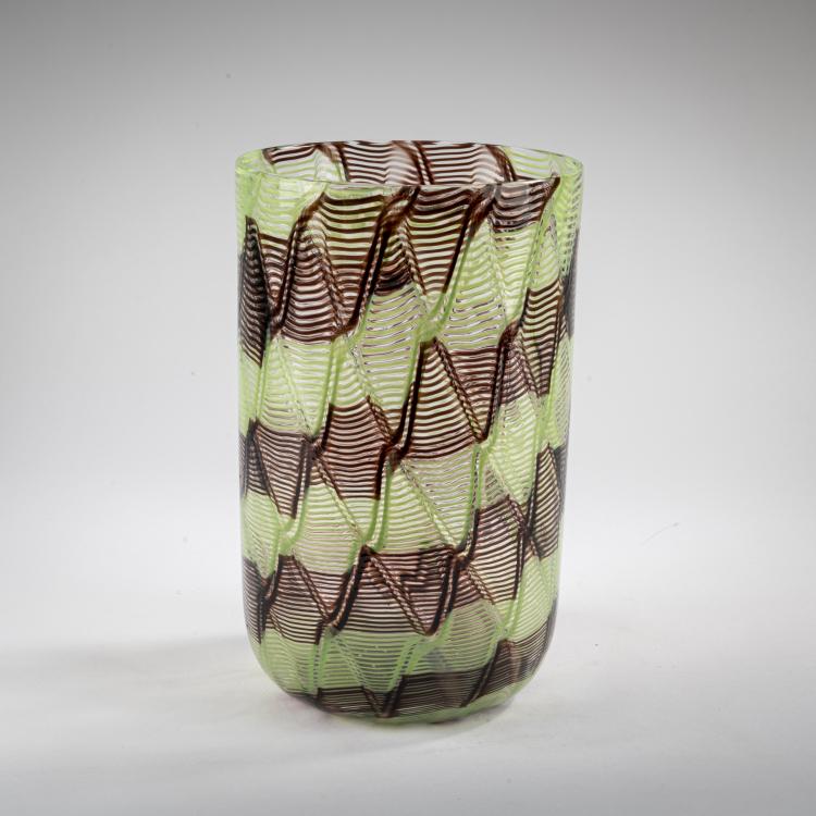 Bild 1 zu Objekt, Vase 'Zanfirico', 1981, James Carpenter, Venini & C., Murano, 177B 576