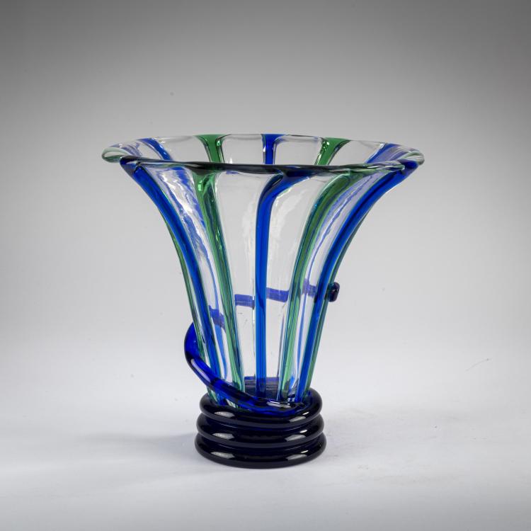 Bild 1 zu Objekt, Vase, 1990er Jahre, Seguso, Archimede, Murano, 177B 611
