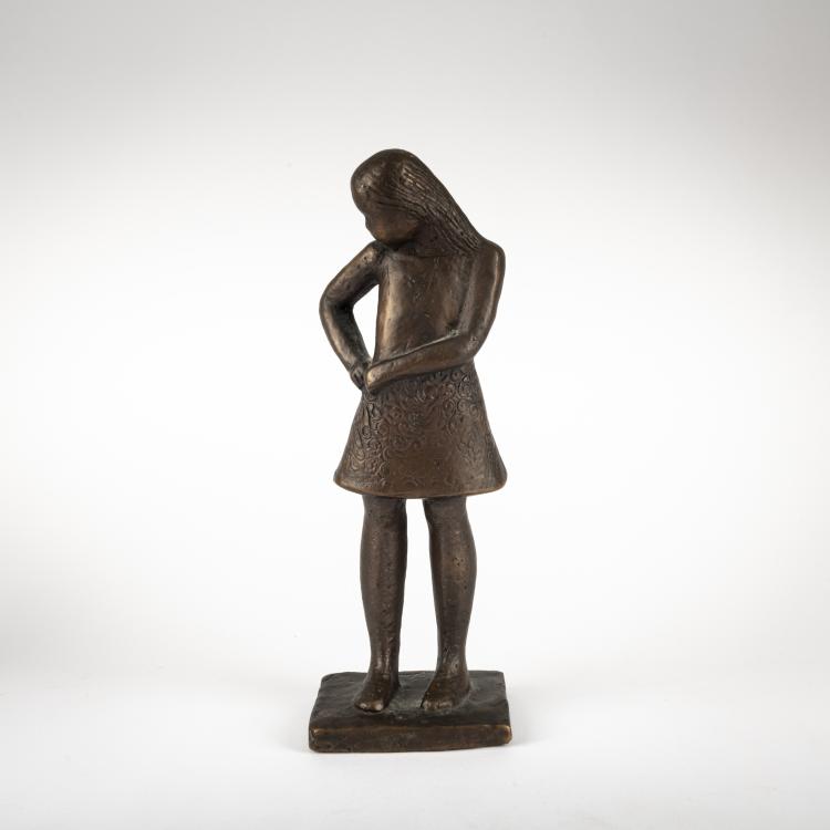 Hauptbild zu Objekt, 'Ton&aring;ring' (Teenager), 1978, Lisa Larson, Scandia Present AB, Karlshamn, 177A 91