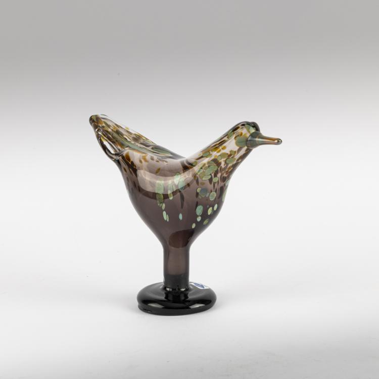 Bild 1 zu Objekt, Singdrossel 'Laulurastas', 1984-86, Oiva Toikka, Nuutaj&auml;rvi, Notsj&ouml; f&uuml;r/for Iittala, Kalvola, 177A 89