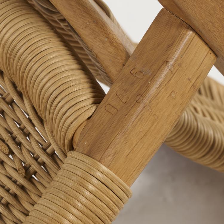 Bild 6 zu Objekt, Sechs St&uuml;hle 'H2127', 1963 (Entwurf), Rudolf Frank, Schnaidt, Lukas, Steinheim/Murr, 176B 75