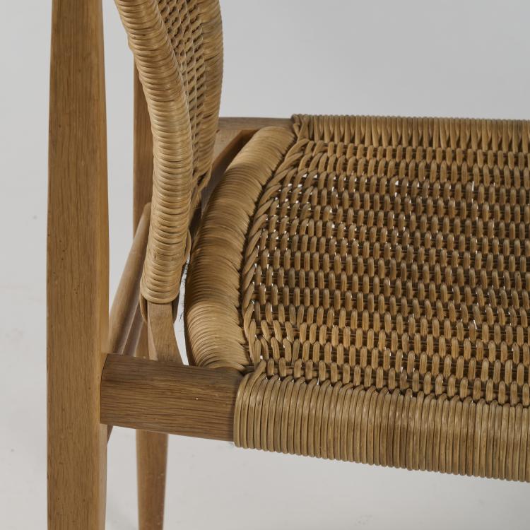 Bild 9 zu Objekt, Sechs St&uuml;hle 'H2127', 1963 (Entwurf), Rudolf Frank, Schnaidt, Lukas, Steinheim/Murr, 176B 75