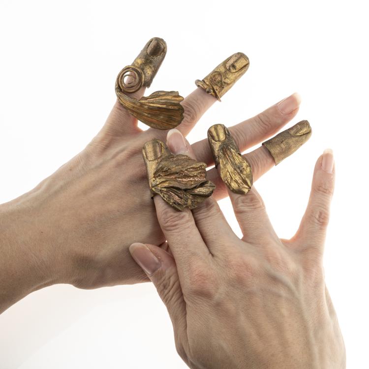 Bild 1 zu Objekt, Finger jewelry, around 1969, Claude Lalanne, 176D 821