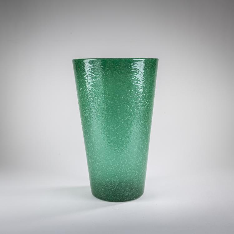 Hauptbild zu Objekt, Vase 'Pulegoso', c. 1932, Carlo Scarpa, Venini & C., Murano, 177B 504