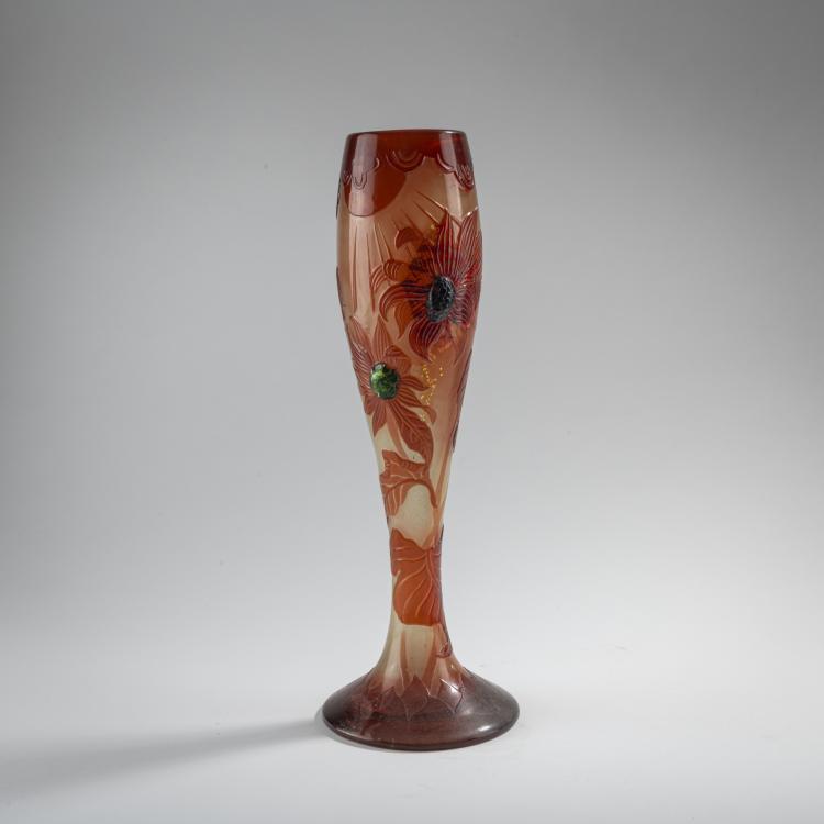 Hauptbild zu Objekt, Vase 'Tournesol', 1898, Emile Gall&eacute;, Gall&eacute;, Nancy, 176C 403