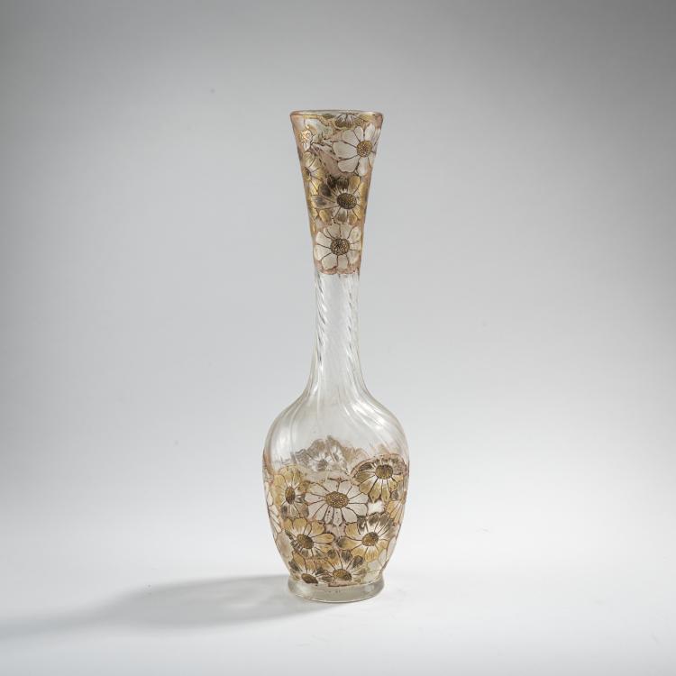 Hauptbild zu Objekt, Vase 'Marguerites', 1890-94, Emile Gall&eacute;, Gall&eacute;, Nancy, 176C 399