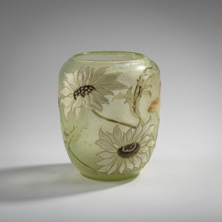 Hauptbild zu Objekt, Vase 'Ch&egrave;vrefeuille', c. 1898, Emile Gall&eacute;, Gall&eacute;, Nancy, 176C 406