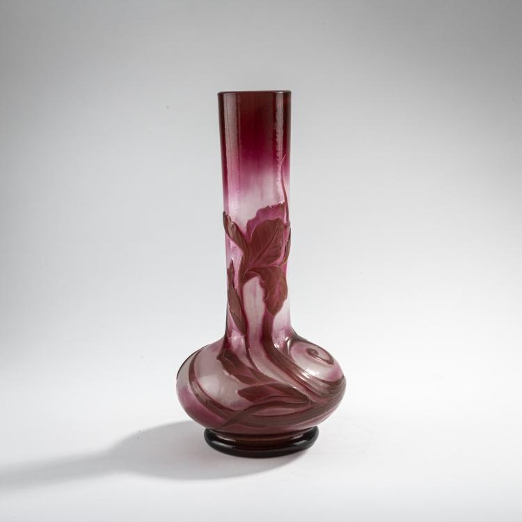 Hauptbild zu Objekt, Vase 'Iris', 1900-05, Henri Muller, Muller, Henri Croismare, 176C 455
