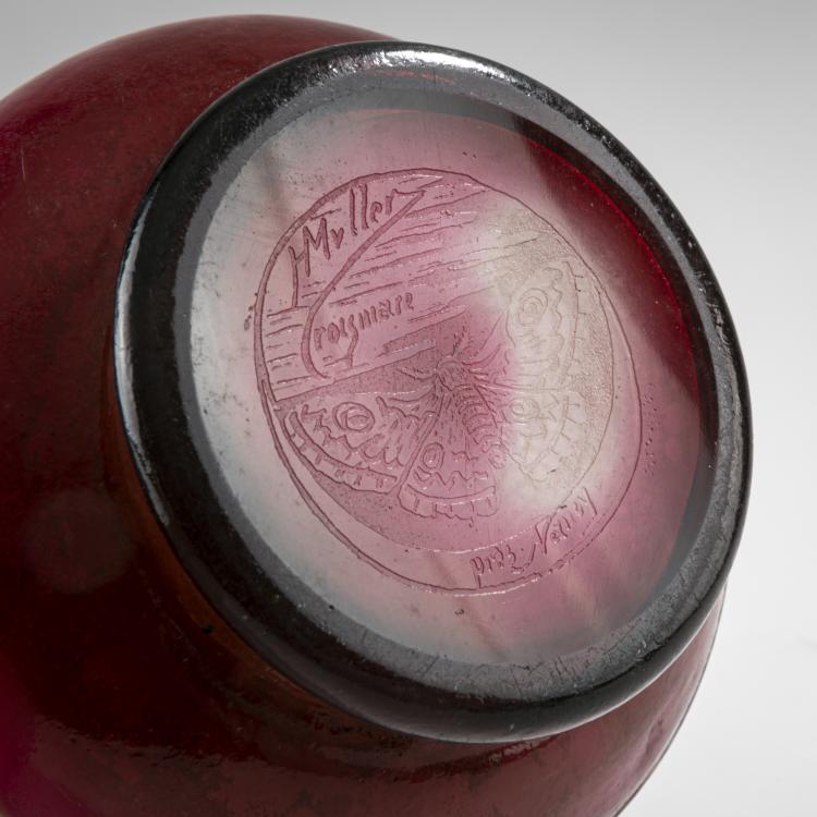 Bild 2 zu Objekt, Vase 'Iris', 1900-05, Henri Muller, Muller, Henri Croismare, 176C 455