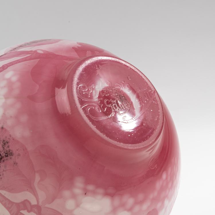 Bild 2 zu Objekt, Bowl 'Magnolias', 1895/96, Emile Gall&eacute;, Gall&eacute;, Nancy, 176C 400