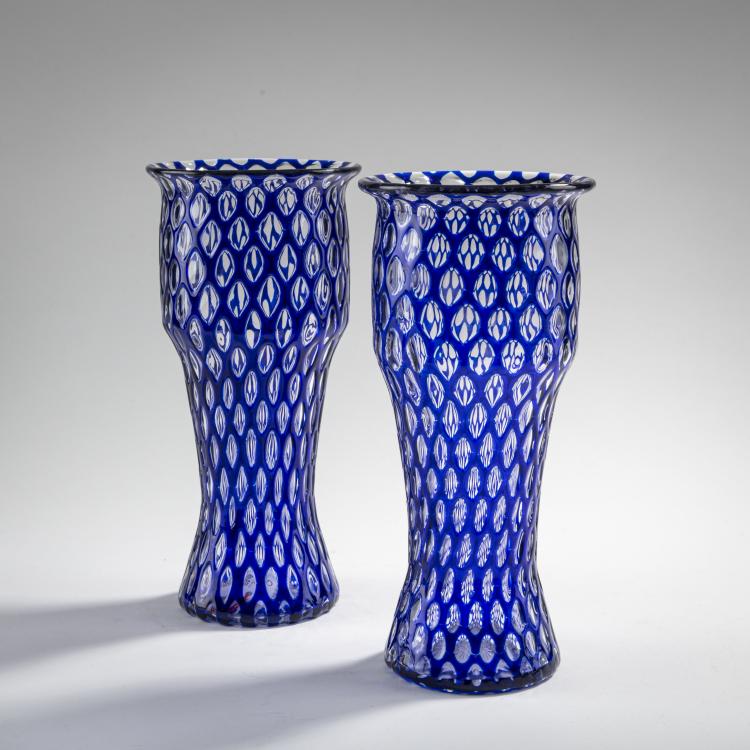 Hauptbild zu Objekt, Two vases, 1911, L&ouml;tz Wwe., Klosterm&uuml;hle, 176C 549