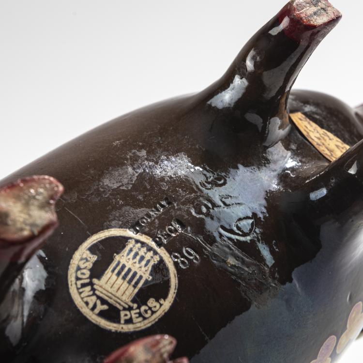 Bild 3 zu Objekt, Piggy bank, c. 1895, Vilmos Zsolnay, Zsolnay, Pecs, 176C 564