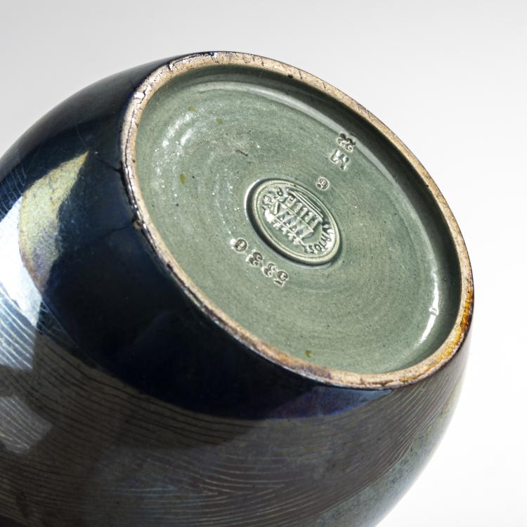 Bild 2 zu Objekt, Vase with Sunrise, c. 1898, Vilmos Zsolnay, Zsolnay, Pecs, 176C 566