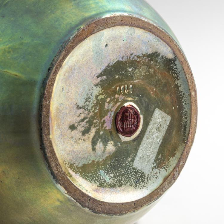 Bild 2 zu Objekt, Vase with Waves, c. 1902, Vilmos Zsolnay, Zsolnay, Pecs, 176C 569