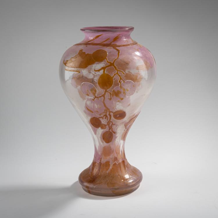 Bild 1 zu Objekt, Vase 'Raisins', c. 1895, Emile Gall&eacute;, Gall&eacute;, Nancy, 176C 401