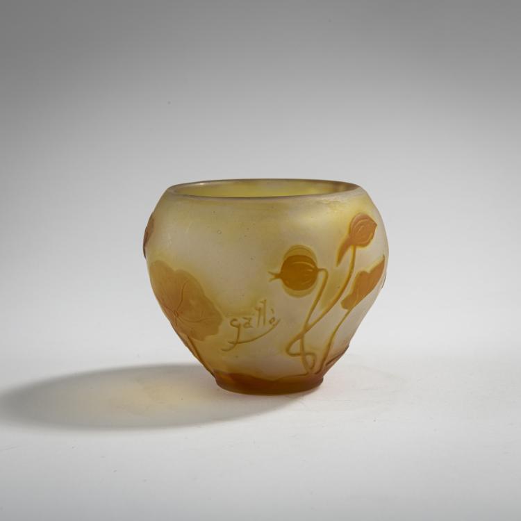 Bild 1 zu Objekt, Small vase 'Capucines', 1908-20, Gall&eacute;, Nancy, 176C 420
