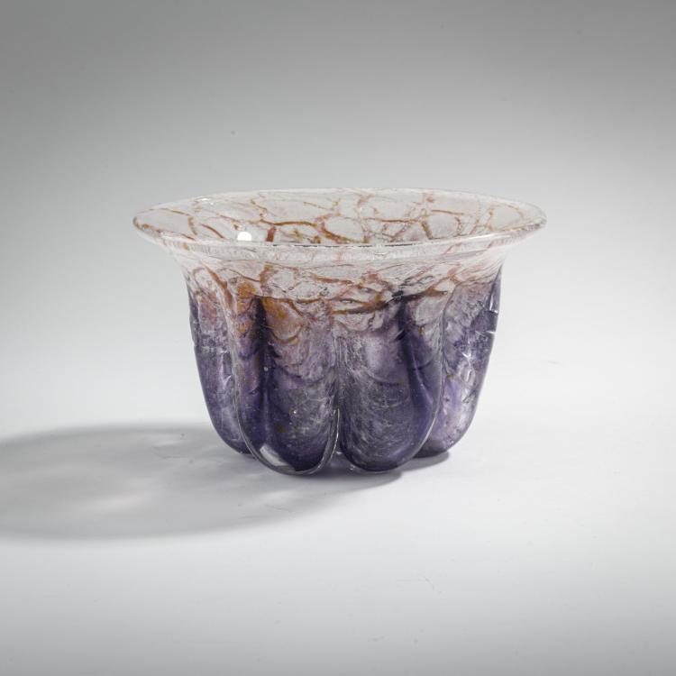 Hauptbild zu Objekt, 'Ikora' bowl, c. 1935, WMF, Geislingen, 176C 626