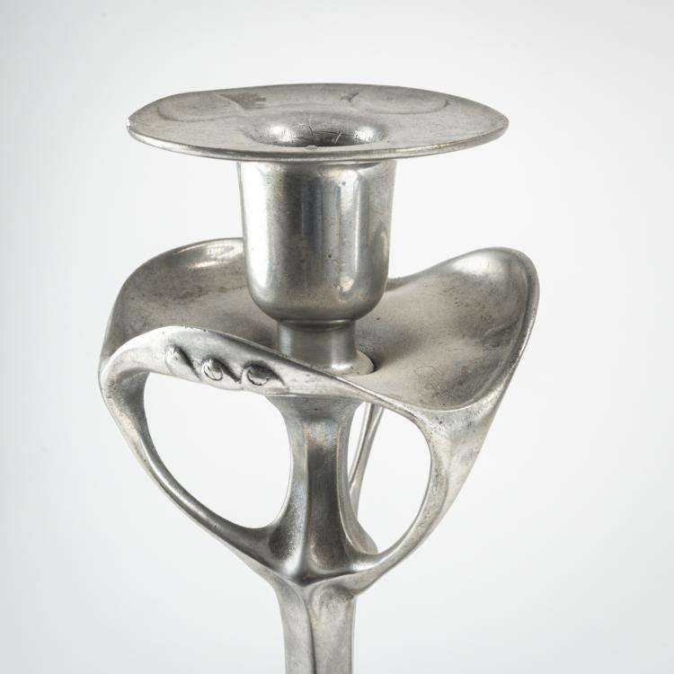 Bild 1 zu Objekt, Two Candlesticks, 1901/02, Hugo Leven (attributed), Kayser Sohn, Krefeld, 176C 704