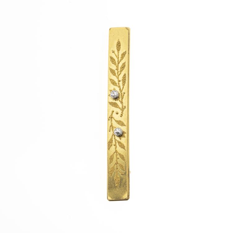 Bild 2 zu Objekt, Stabbrosche mit Granulation, 1930er Jahre, Wandinger, Franz und Hermann, M&uuml;nchen, 176D 781