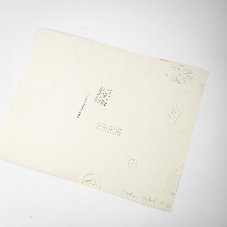 Bild 1 zu Objekt, 'Jackson Pollok', 1950 (printed 1977), Hans Namuth, 177C 667