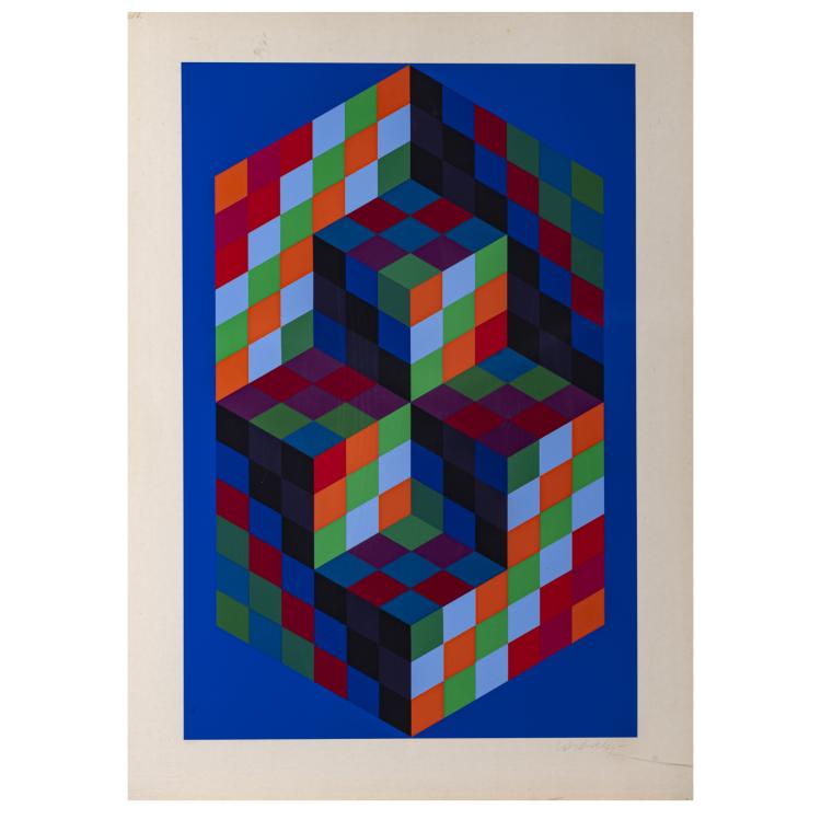 Hauptbild zu Objekt, 'Koeb V', 1969/79, Victor Vasarely, &Eacute;diteur Denise Ren&eacute;, 177C 772