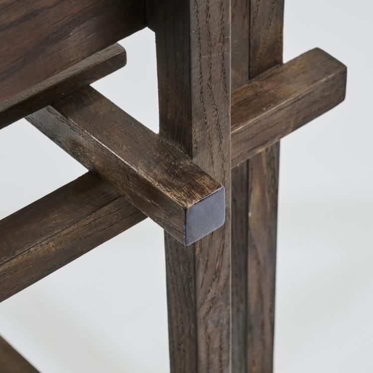 Bild 5 zu Objekt, Sessel 'Hoge Stoel', 1919 (Entwurf), Gerrit Rietveld, G.A. van de Groenekan, De Bilt, 176B 58