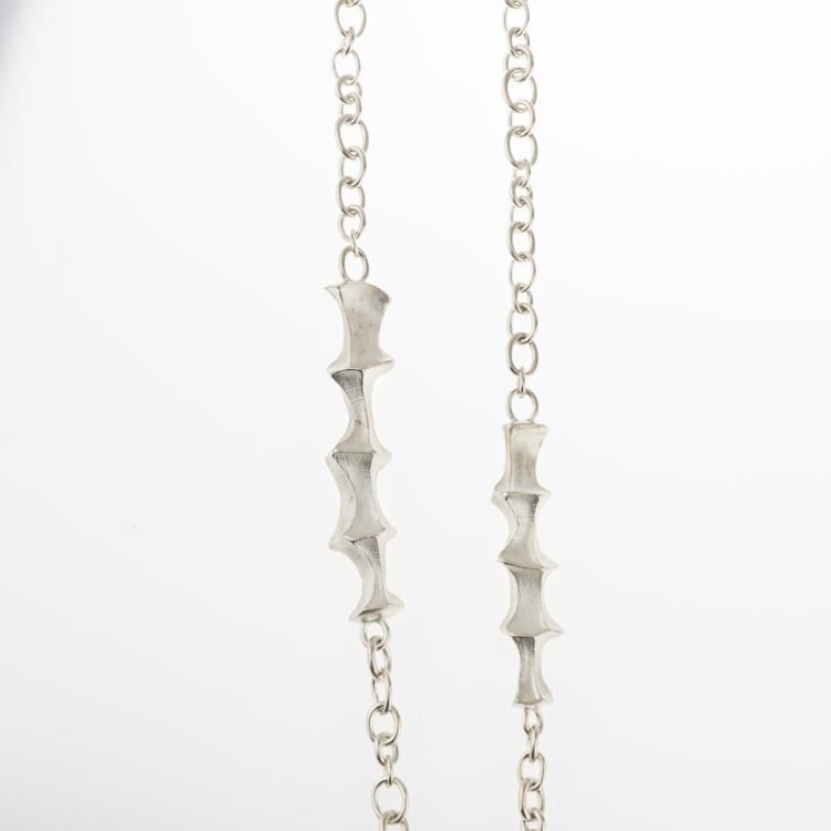 Bild 1 zu Objekt, Halskette 'Das Zwei-Personen-St&uuml;ck', 2007, Gerd Rothmann, 176D 896