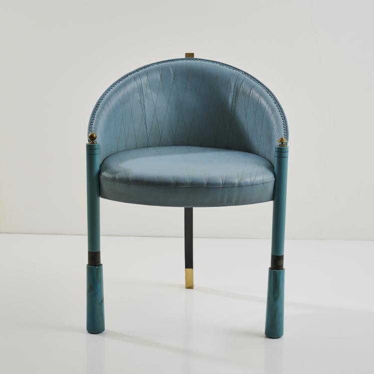 Bild 1 zu Objekt, 'F3 - Frankfurt' chair, 1985, Norbert Berghof,Michael Landes,Wolfgang Rang, Draenert, Immenstaad, 176B 317