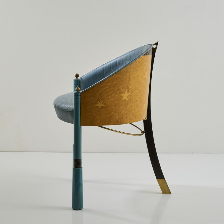 Bild 2 zu Objekt, 'F3 - Frankfurt' chair, 1985, Norbert Berghof,Michael Landes,Wolfgang Rang, Draenert, Immenstaad, 176B 317