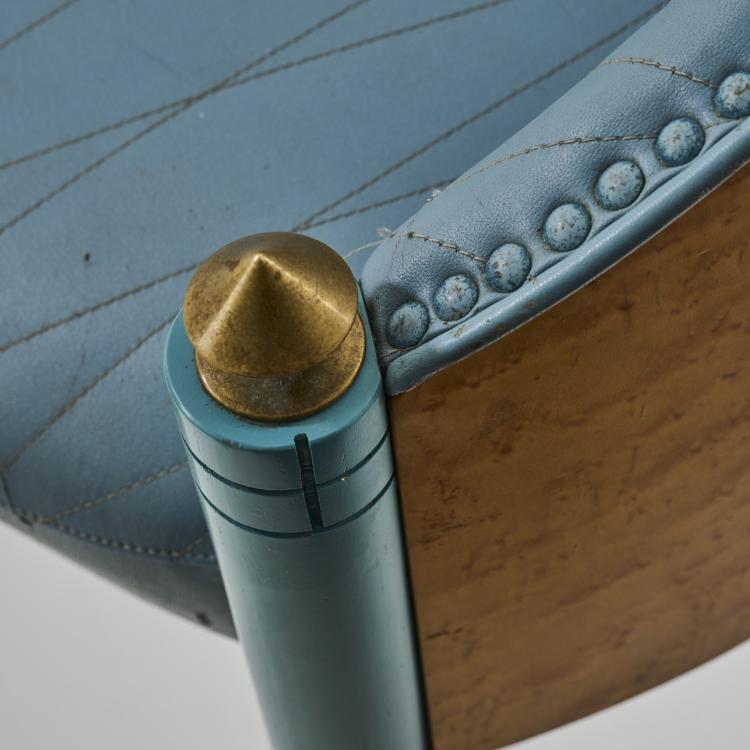 Bild 5 zu Objekt, 'F3 - Frankfurt' chair, 1985, Norbert Berghof,Michael Landes,Wolfgang Rang, Draenert, Immenstaad, 176B 317