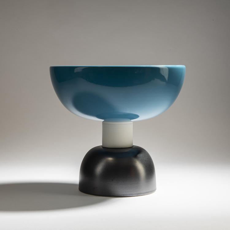 Bild 1 zu Objekt, 'Alzata Grande' - '543' bowl, 1958, Ettore Sottsass, Bitossi, Montelupo, 176B 266