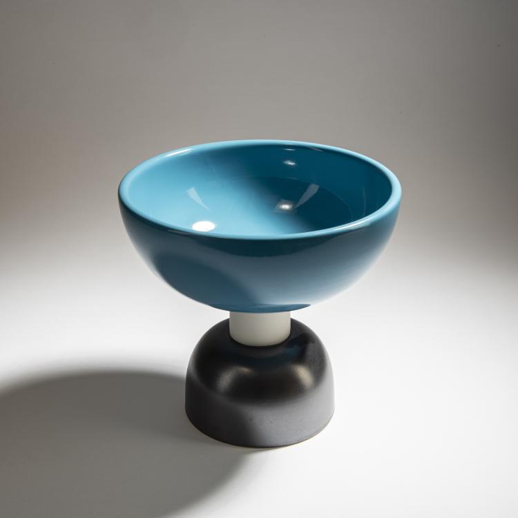 Bild 2 zu Objekt, 'Alzata Grande' - '543' bowl, 1958, Ettore Sottsass, Bitossi, Montelupo, 176B 266
