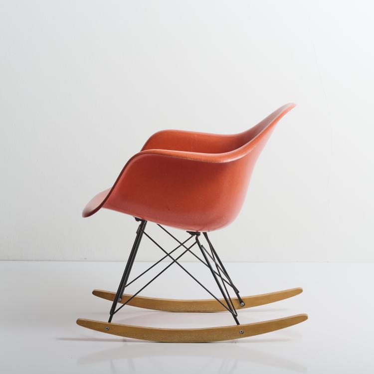 Bild 1 zu Objekt, Rocking chair 'RAR', 1950-53 (design), Charles & Ray Eames, Herman Miller, Zeeland, 177A 161