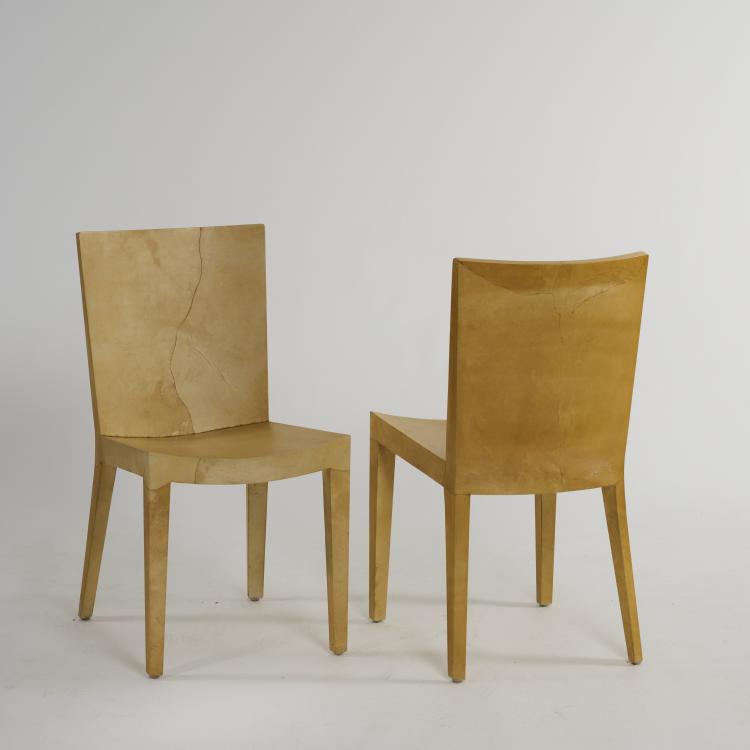 Bild 2 zu Objekt, Six 'JMF' chairs, 1981, Karl Springer, Springer Ltd., New York, 176B 301