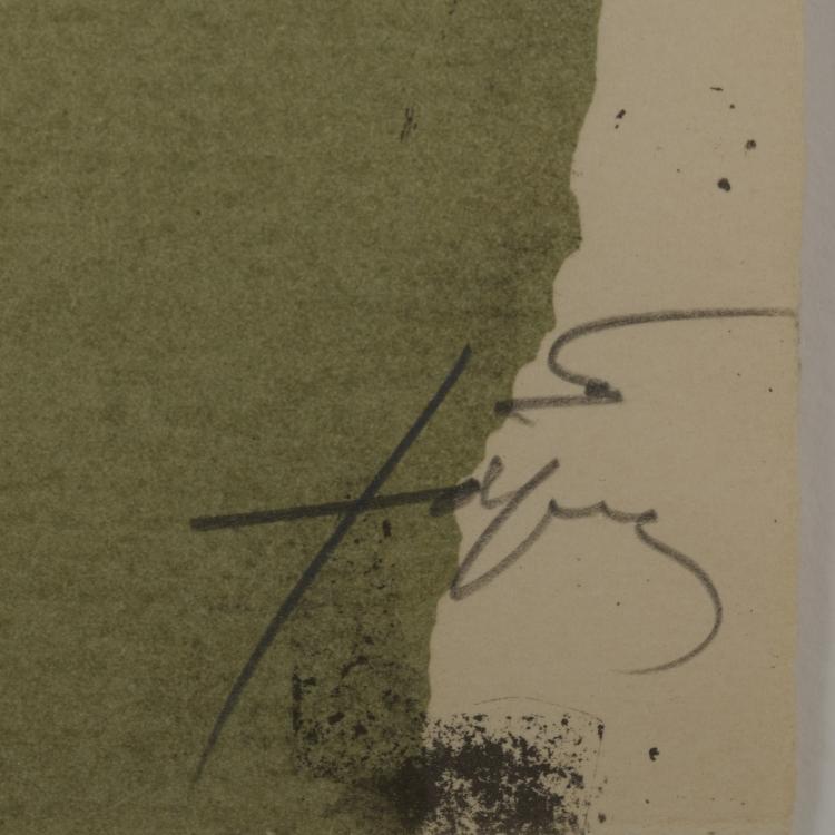 Bild 2 zu Objekt, Vier Lithographien 'Ohne Titel' aus 'Berlin Suite', 1974, Antoni T&agrave;pies, 177C 770