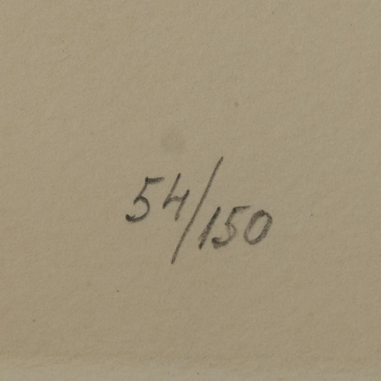 Bild 14 zu Objekt, Vier Lithographien 'Ohne Titel' aus 'Berlin Suite', 1974, Antoni T&agrave;pies, 177C 770