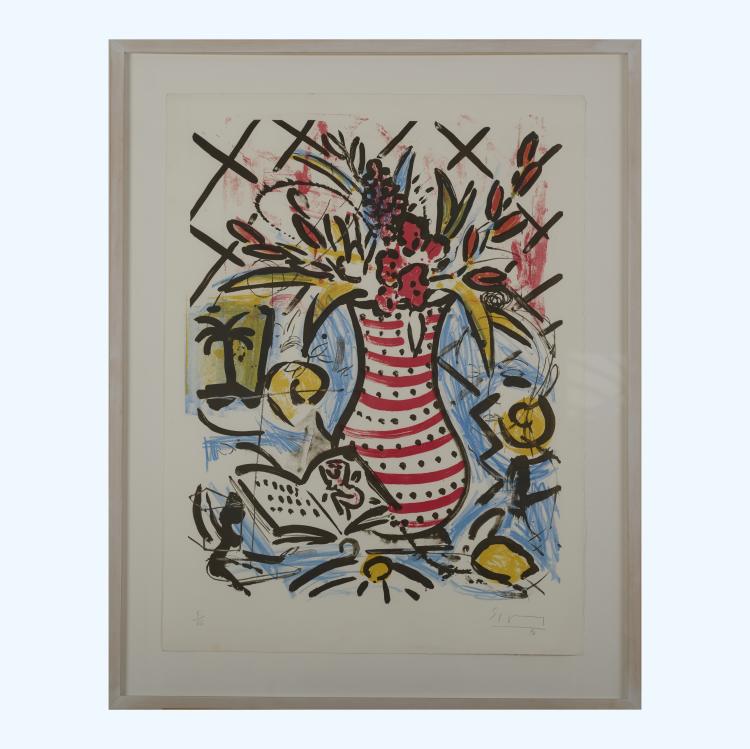Bild 8 zu Objekt, Zwei Zeichnungen und eine Lithographie, 1989/90, Stefan Szczesny, 177C 769