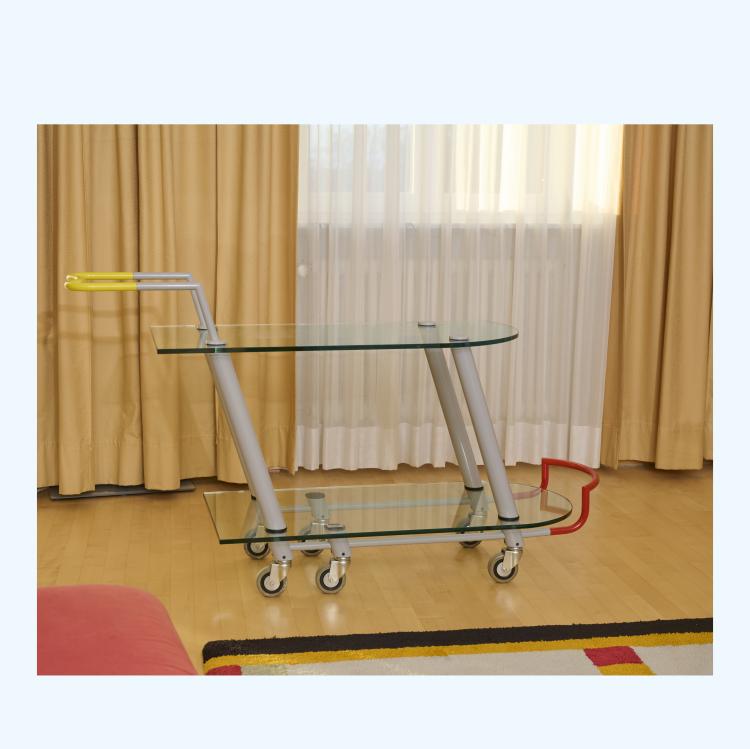 Hauptbild zu Objekt, Servierwagen 'Hilton', 1981 (Entwurf), Javier Mariscal, Memphis Milano, 177A 239