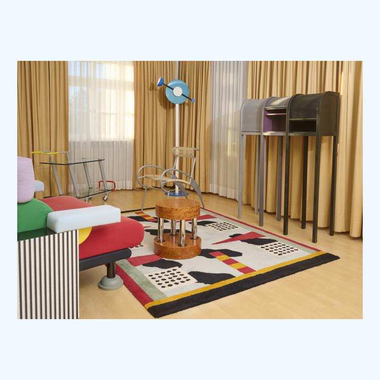 Hauptbild zu Objekt, Drei kleine Schr&auml;nkchen 'Imperial', 1981 (Entwurf), Shiro Kuramata, Memphis Milano, 177A 244